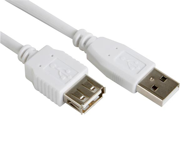 Cable USB Male / Femelle 1 m