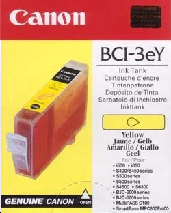 Cartouche Canon BCI-3 Jaune
