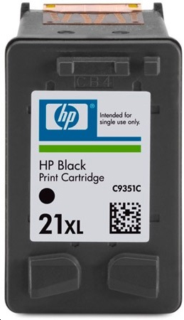 Cartouche HP n°21 XL Noire C9351CE